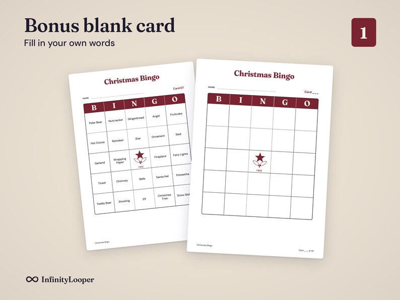 Christmas Bingo Printable, image 11