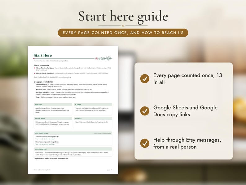 Christmas Dinner Planning Bundle, image 13