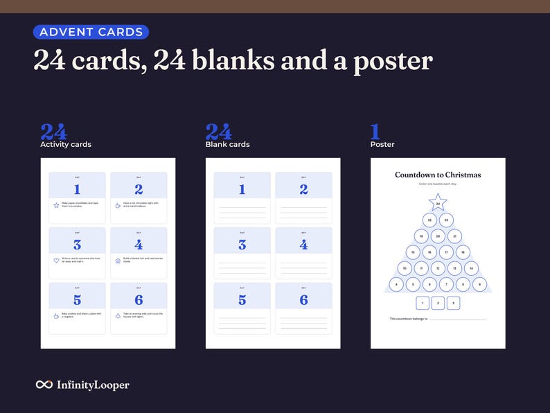 Advent Calendar Printable, image 2