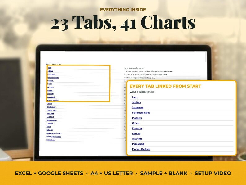 Profit Tracker Spreadsheet for Orders, image 10