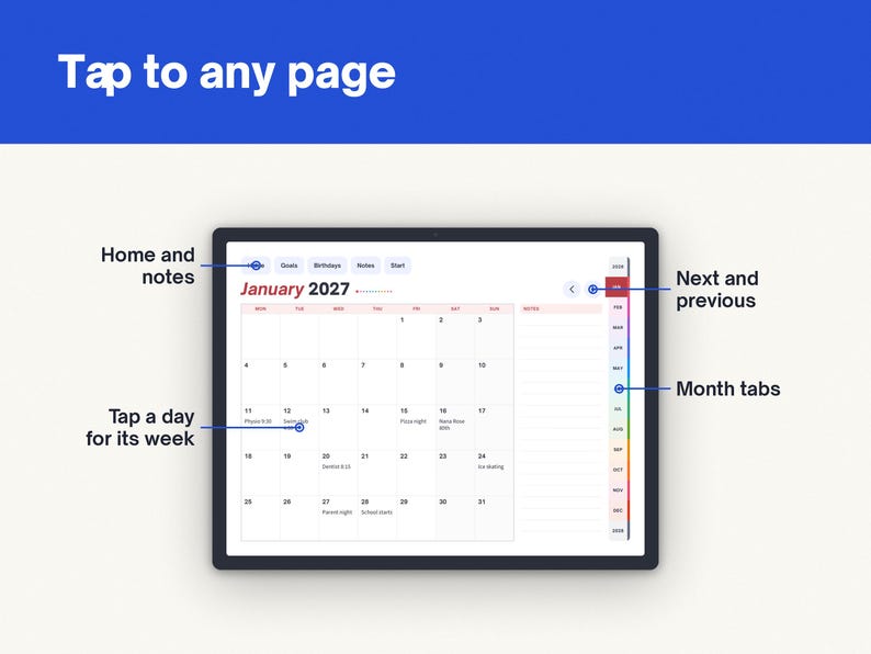 2027 Digital Planner, image 3