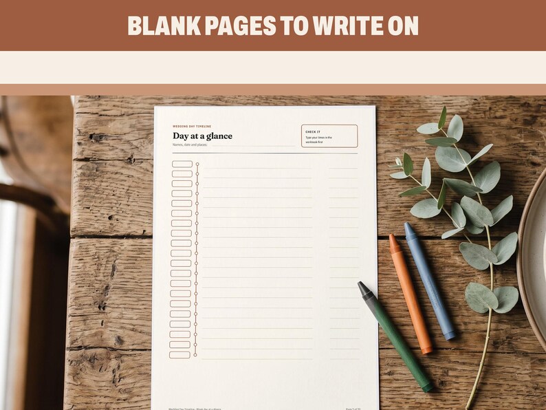 Wedding Day Timeline Template, image 14