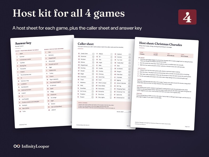 Christmas Party Games Bundle, image 7
