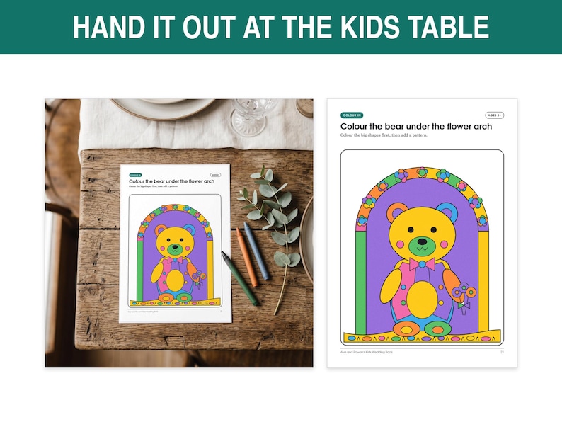 Kids Wedding Activity Book, image 10