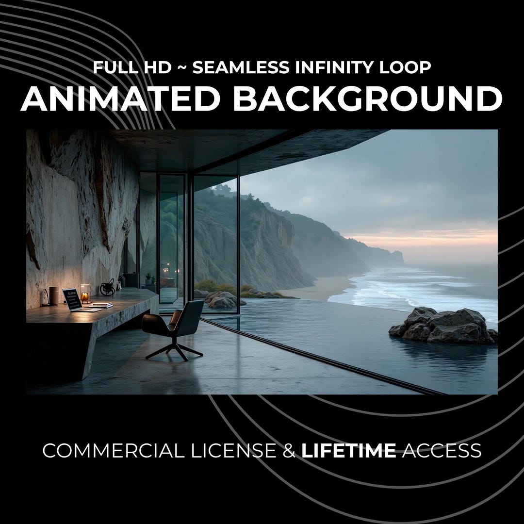 Office Animated Background - Seamless Looped Video - Motion Background ...