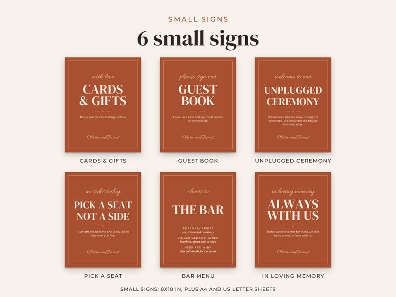 Wedding Sign Bundle, image 6