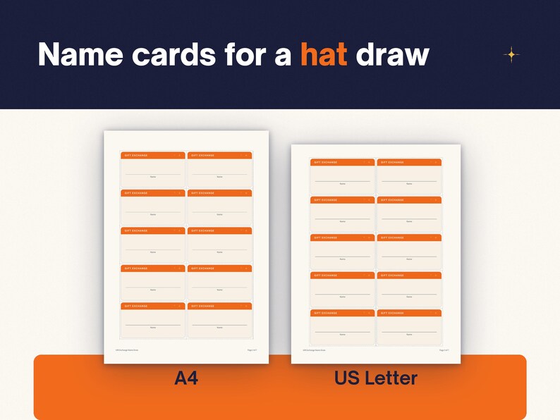 Gift Exchange Name Draw Spreadsheet for Secret Santa, image 13
