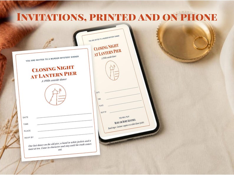 Murder Mystery Party Game for Adults, image 10