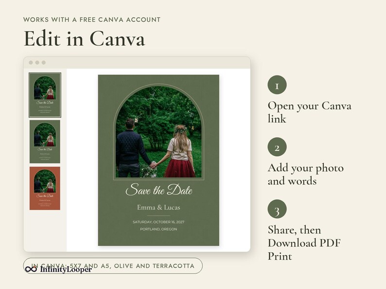 Photo Save the Date Template, image 8