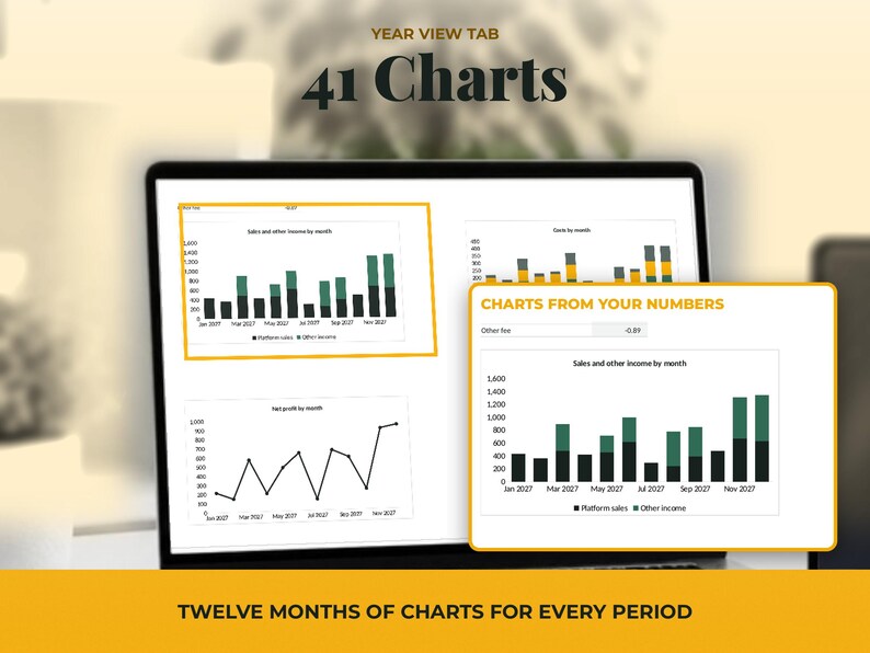 Profit Tracker Spreadsheet for Orders, image 12