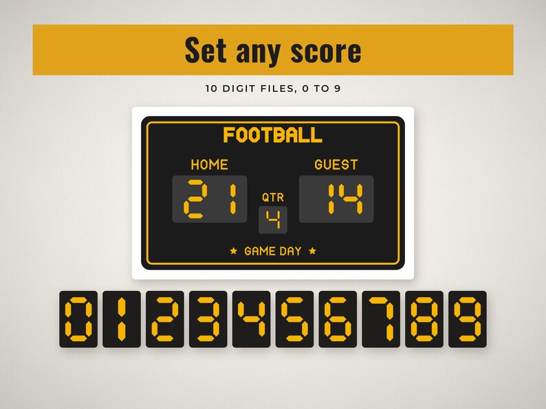 Scoreboard Shirt Svg Bundle, image 4