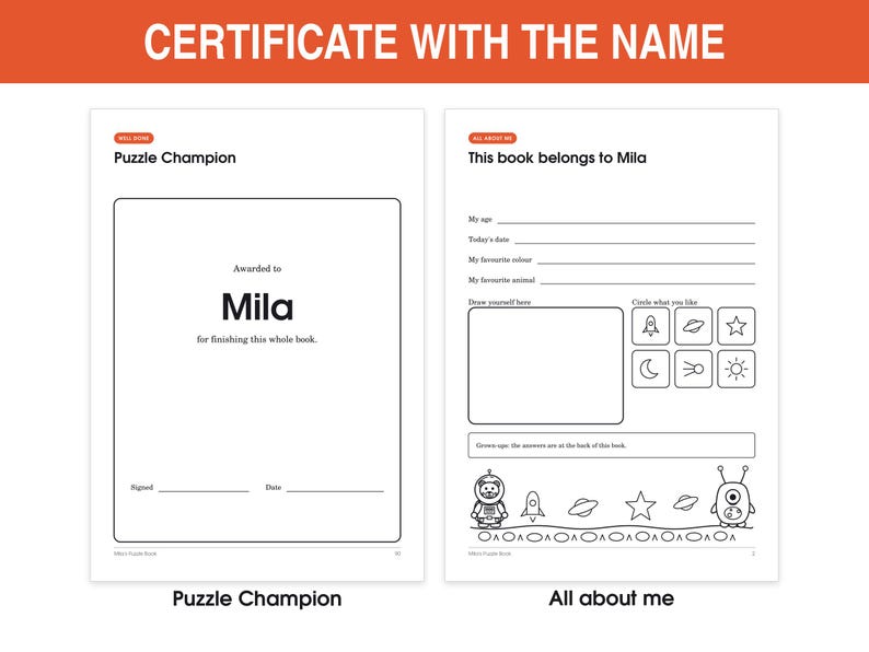 Personalized Kids Activity Book, image 12
