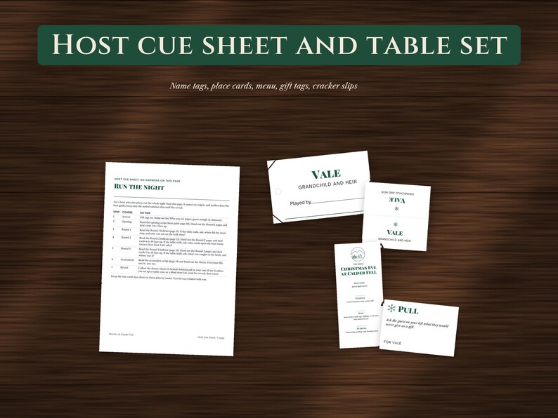Christmas Murder Mystery Party Game for Adults, image 16