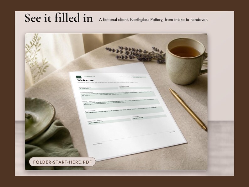Freelancer Client Welcome Packet Template Bundle, image 7