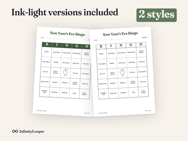 New Years Eve Party Games Bundle Printable, image 12