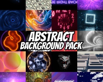 Dynamischer, abstrakter Linien-Animationshintergrund für Streamer · 1080p MP4