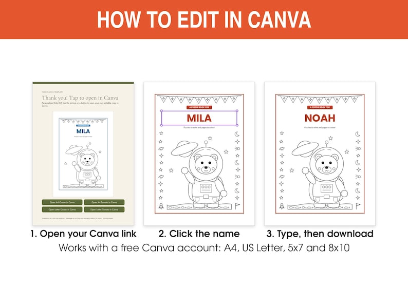 Personalized Kids Activity Book, image 7