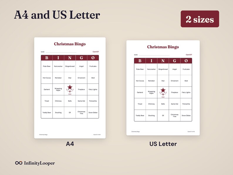 Christmas Bingo Printable, image 12