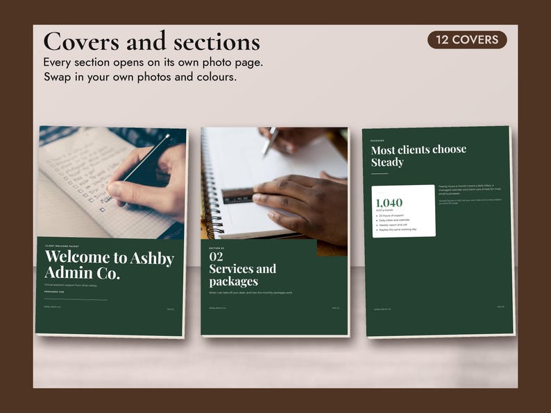Freelancer Client Welcome Packet Template Bundle, image 6