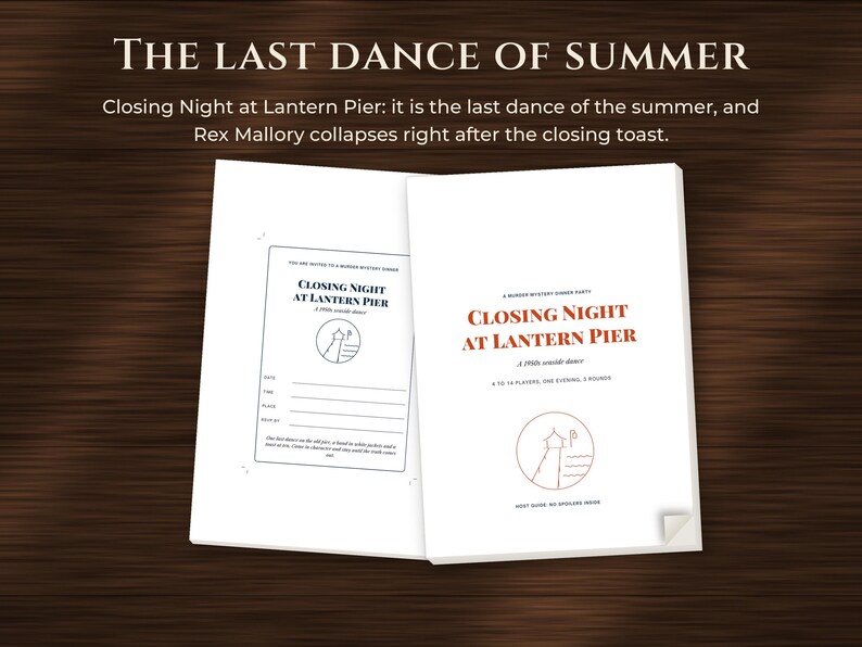 Murder Mystery Party Game for Adults, image 3