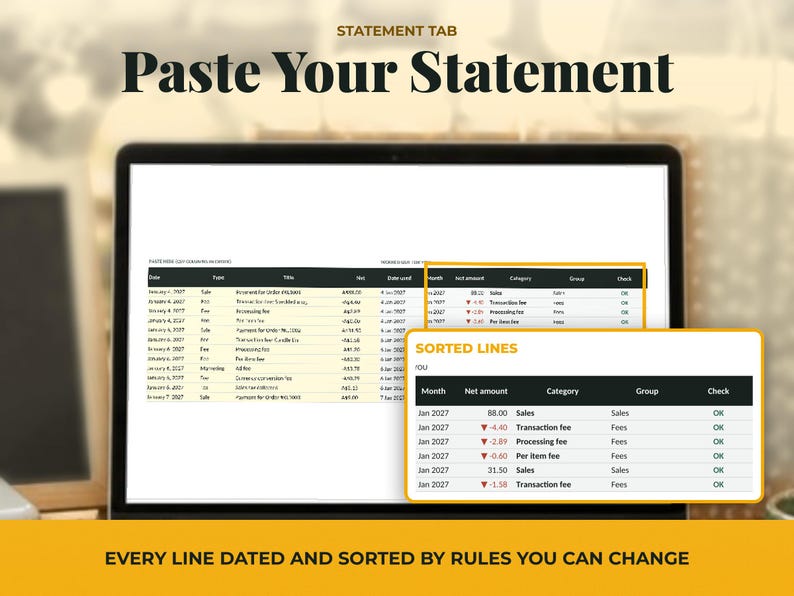 Profit Tracker Spreadsheet for Orders, image 13