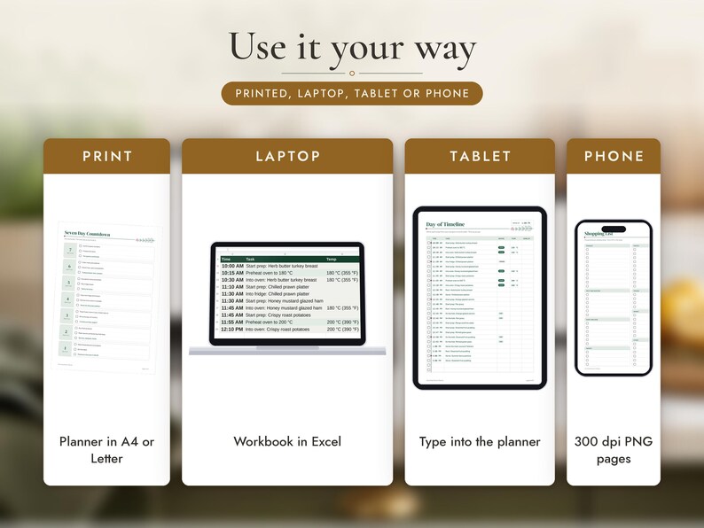 Christmas Dinner Planning Bundle, image 12