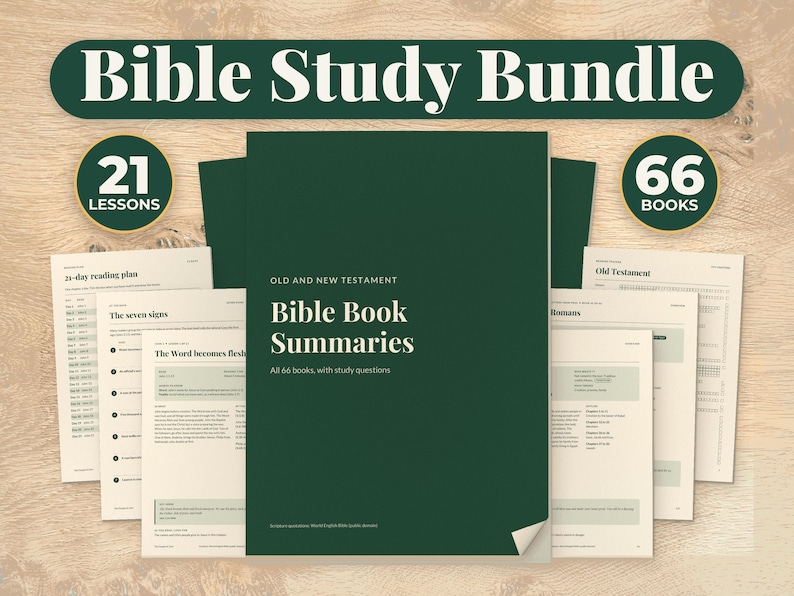 Bible Study Bundle Printable
