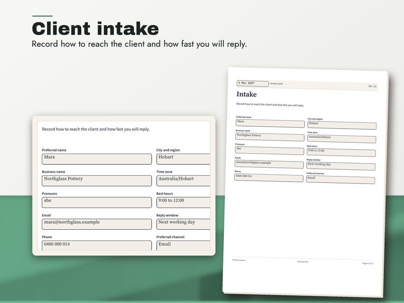 Virtual Assistant Onboarding Template, image 11
