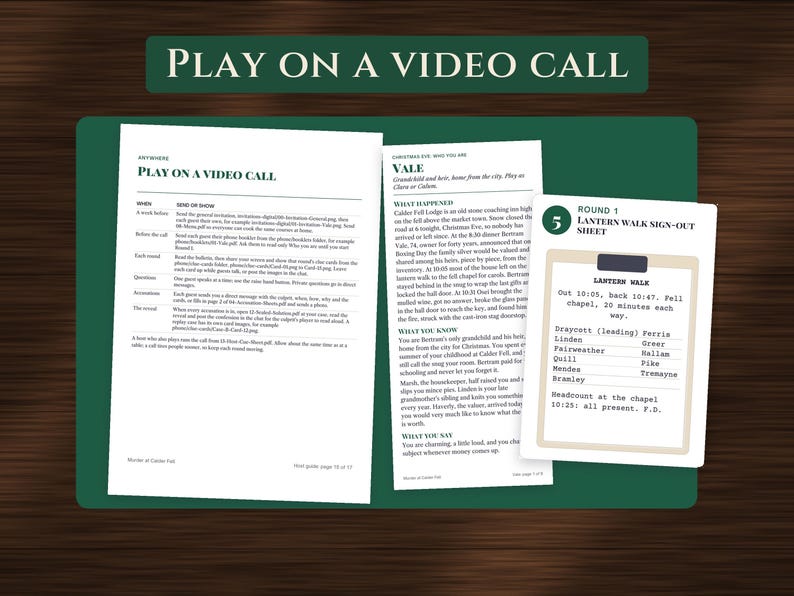 Christmas Murder Mystery Party Game for Adults, image 15