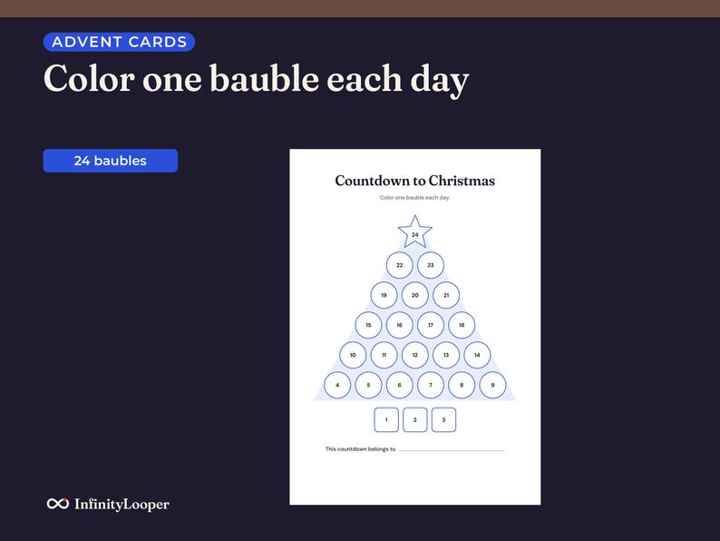 Advent Calendar Printable, image 5