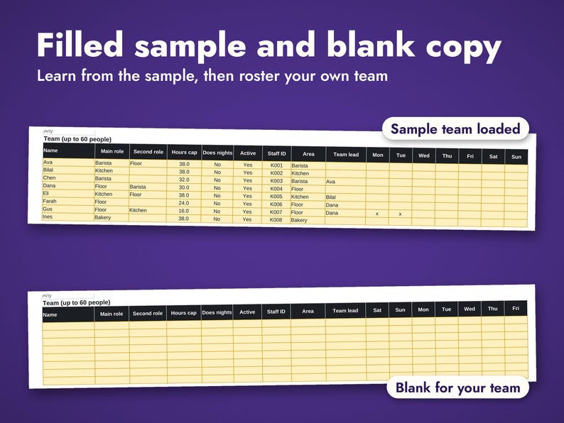 Weekly Employee Schedule Template, image 15