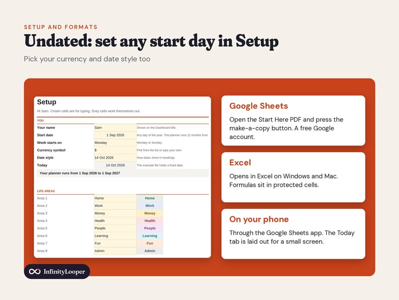 Life Planner Spreadsheet, image 10