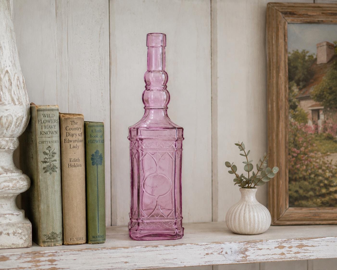 Manganese Pink Glass - Etsy