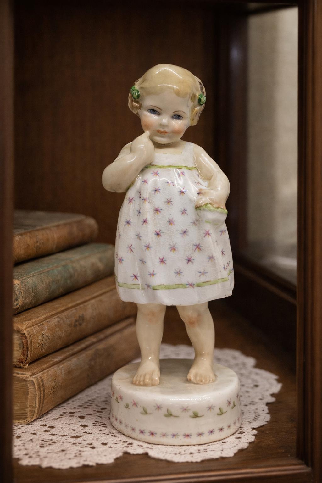 Royal Worcester Porcelain Figurine 