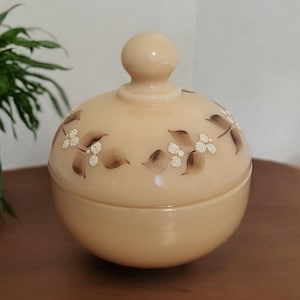 Vintage Westmoreland Glass Coraline Trinket Dish-&quot;Elegant Vanity Decor&quot;