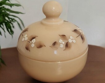 Vintage Westmoreland Glass Coraline Trinket Dish-"Elegant Vanity Decor"