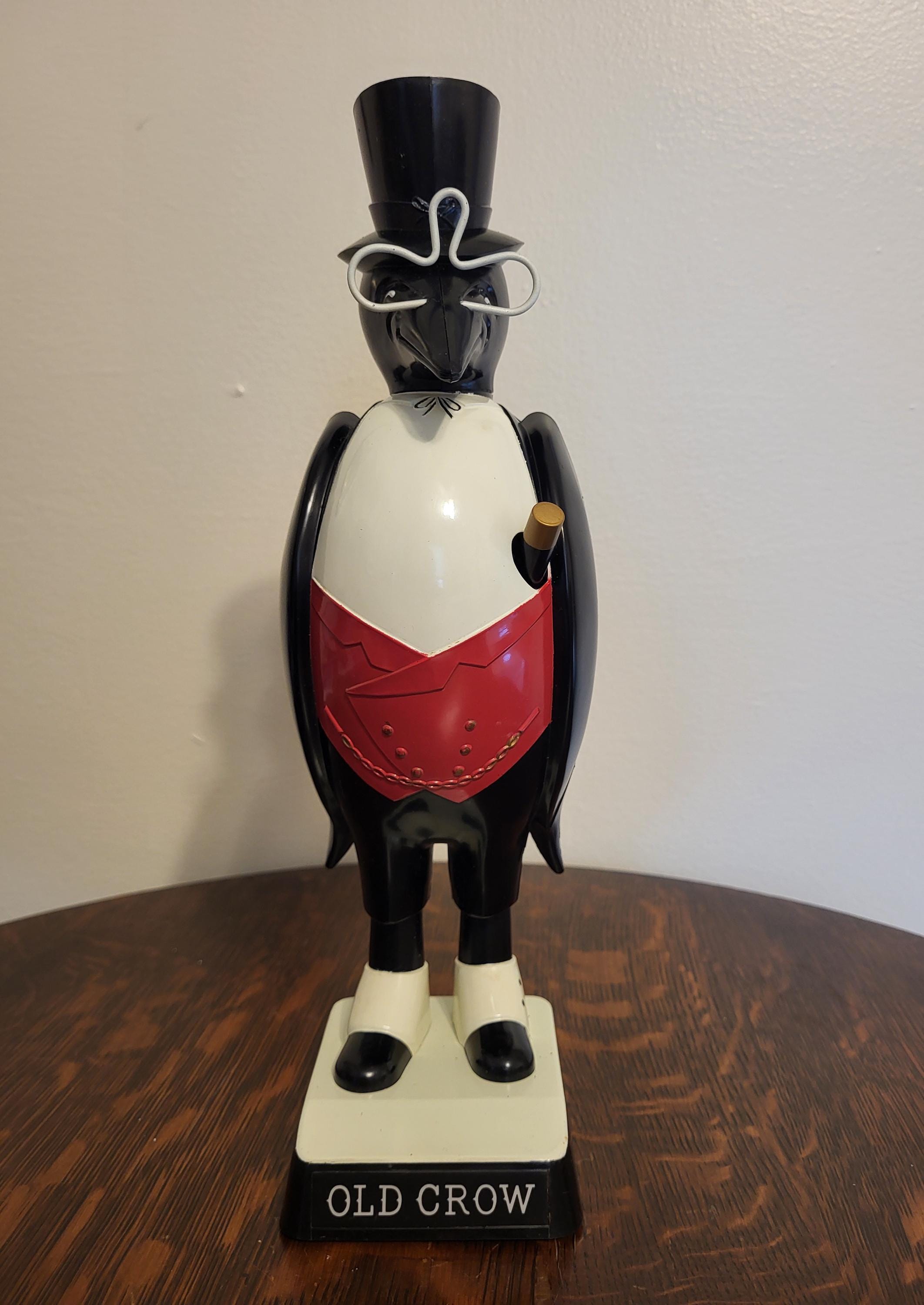 箱付き！ 60’s OLD CROW オールドクロウ ビンテージ TOY ラジオ Vintage Old Crow Transistor Radio: 1960s Bourbon Advertising