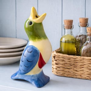 Vintage Pfaltzgraff Ceramic Pie Bird-Farmhouse Kitchen Baking Tool