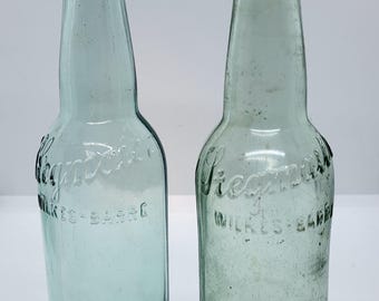 Rare Stegmaier Beer glass bottles
