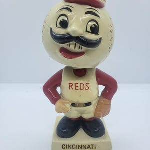 CINCINNATI REDSボブルヘッド人形 Cincinnati Reds Bobblehead - Etsy