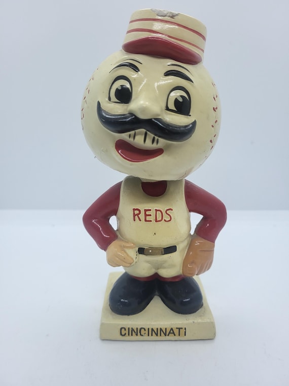 CINCINNATI REDSボブルヘッド人形 Vintage 1960's Cincinnati Reds 