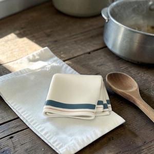Towel Spoon Rest, Ceramic Kitchen Gift