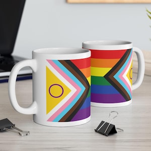 Rainbow Pride Ceramic Mug: Colorful LGBTQ+ Gift