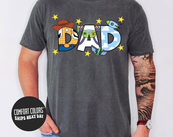 Camiseta de Disney Toy Story para papá, camiseta unisex sin mangas para papá, camiseta de Disney para papá, camiseta de Disney para el Día del Padre, camiseta de Disney para papá, regalo para el Día del Padre de Disney Toy Story