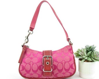 美品 Coach Maggie Madison Pink Floral Hobo 2012 Coach LIMITED EDITION Maggie Madison floral pink hobo