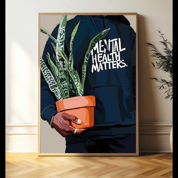 Black Man Art, Black Printable Wall Art, Black Culture Art, Afro Art, Mental Health Wall Art, Black Art Prints, Black Boy Art, Room Decor