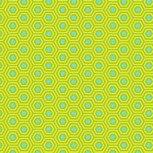 Tula Pink -True Colors- Hexy - Chameleon-  100% Cotton fabric - available in fq, half yard, and yardage -