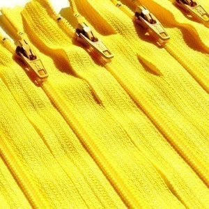 YKK ZIPPERS Your Choice of 25 YKK Brand 14 Inch Zippers-Mix and Match-Choose from 65 colors Quality zippers image 3