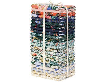 Rifle Paper Company- Vintage Garden - 23pcs Fat Quarter Bundle- Cotton Fabric - fq