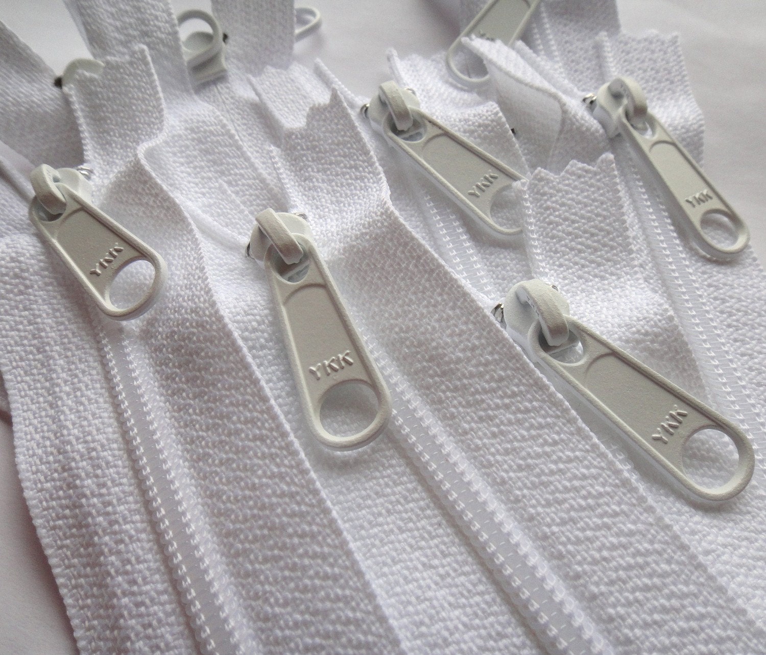 YKK Zippers 24 Inch Long Pull Handbag Zippers 5 Pieces Etsy